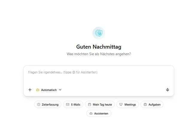 Cortexion Multi-Modell-Chat – Eingabefeld mit Modellauswahl und Antwortbereich